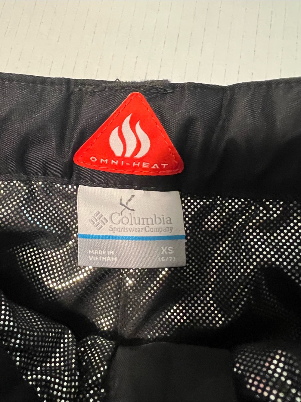 Columbia kids bugaboo  Black Snow Pants - Picture 2 of 4